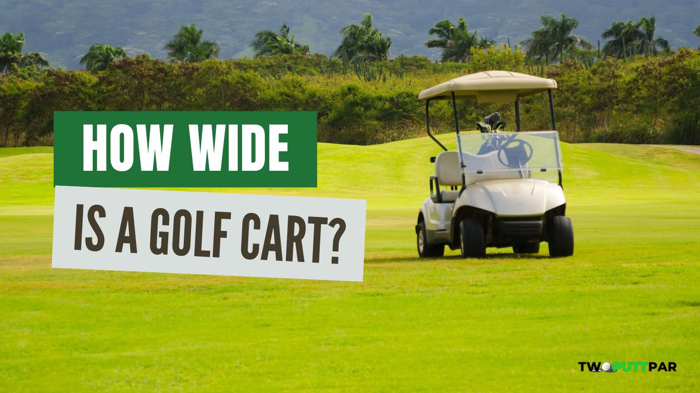golf cart width